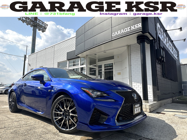 RC F  ホワイトレザーサンルーフBBS19AW