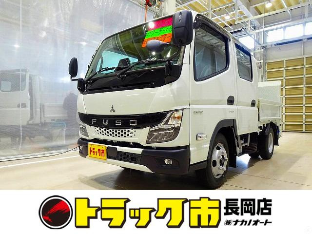 キャンター 3.0 ダブルキャブ 全低床 SA ディーゼル 2t 標準 Wキャブ/垂直PG付