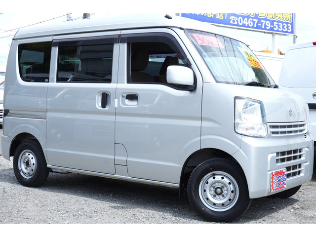 エブリイ ジョイン ハイルーフ 4速ATナビETC電格ミラ-1オ-ナ簿6