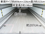フォワード 冷蔵冷凍車 スタンバイ付き-30度低温冷蔵冷凍積載2