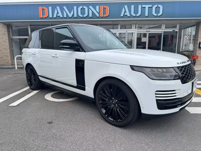 レンジローバー ウエストミンスター ブラック (ディーゼル 258PS) 4WD 本革 ローダウ...
