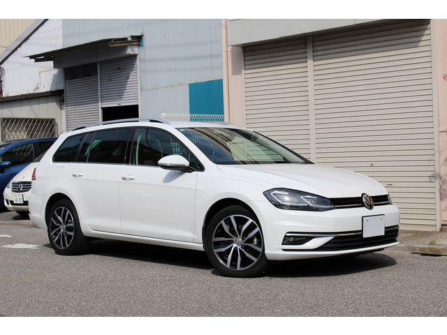 ゴルフヴァリアント TSI ハイライン テック エディション 1オーナー 禁煙車 大型ディ...