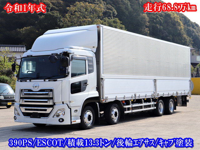 クオン  25t ウィングバン 4軸低床 AT車