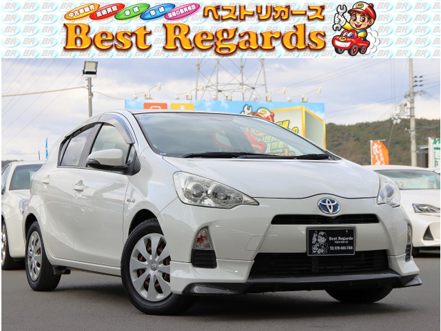 アクア 1.5 G 車検整備付 6.9Mキロ ナビ フルセグ