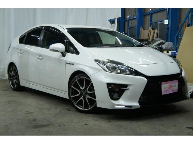 プリウス 1.8 S ツーリングセレクション G's ユーザー様買取車 ワンオーナー B...