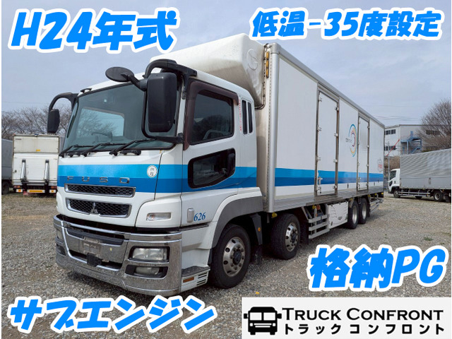スーパーグレート 冷蔵冷凍車 低温 総輪エアサス 12.4t積載