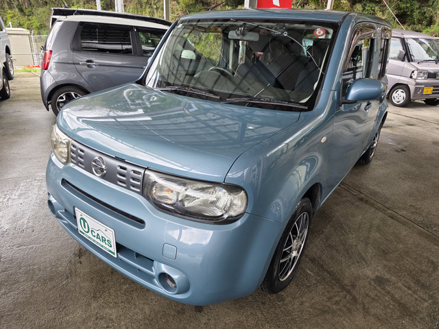 日産 キューブ 1.5 15X インディゴプラスプラズマ アッシュブルー 社外