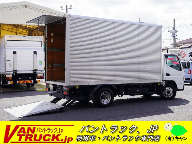 キャンター アルミバン 標準ロング 跳上パワーゲート 2トン積