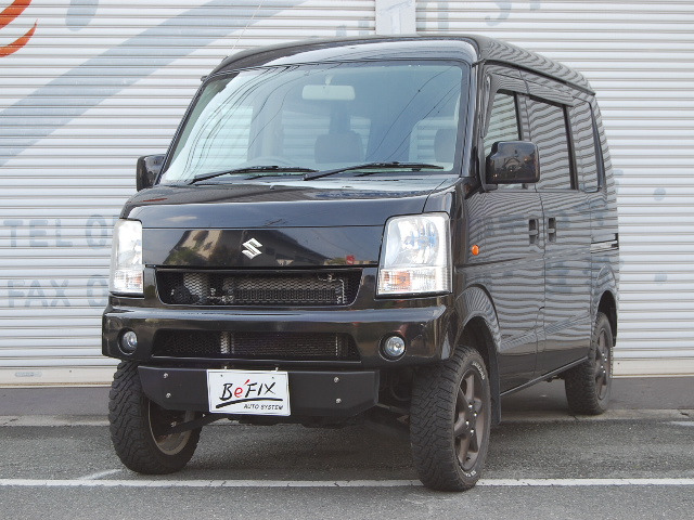エブリイ ジョイン ハイルーフ 4WD リフトUP 14インチアルミ
