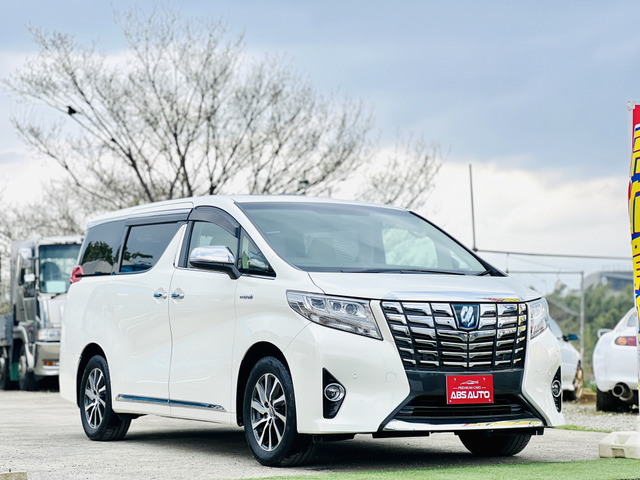 アルファード ハイブリッド 2.5 エグゼクティブ ラウンジ E-Four 4WD 後席モニター ...