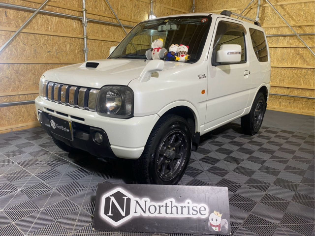 ジムニー ワイルドウインド 4WD LEDヘッド左右シートヒータルーフレール