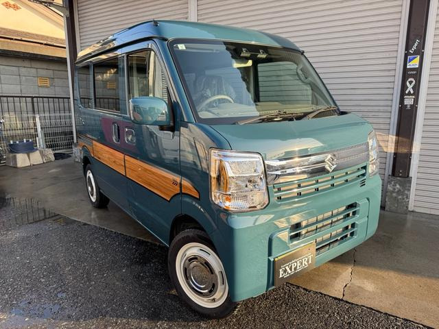 エブリイ ジョイン ターボ ハイルーフ 4WD 届出済未使用車 ターボ CVT クリアランス...