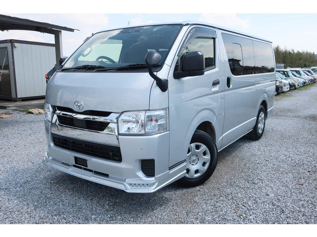 ハイエースバン 2.8 DX ロング GLパッケージ ディーゼル ターボ 納車時新品ナビ取付 ...