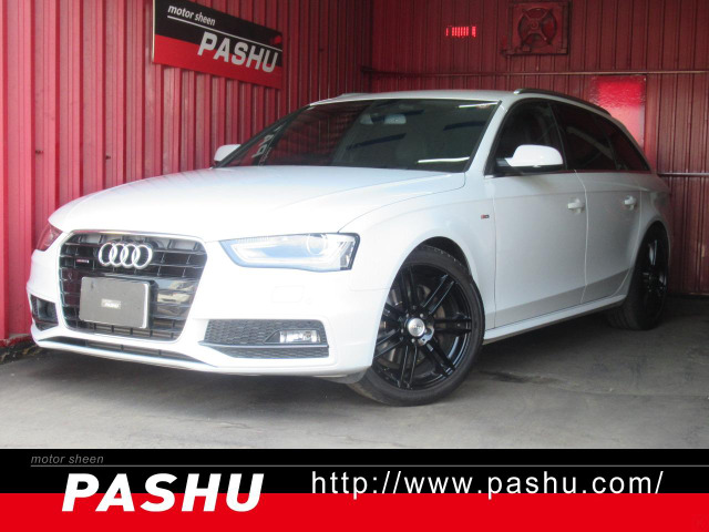 A4アバント 2.0 TFSI クワトロ 4WD HDDナビ地デジTVカメラ本革O.Zブラ
