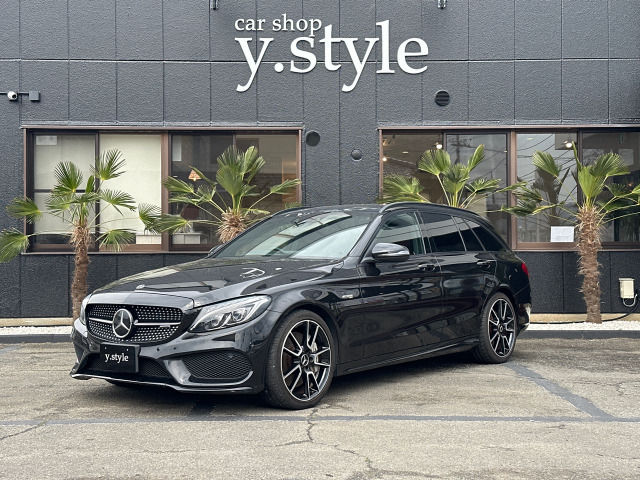 Cクラスワゴン AMG C43 4マチック 4WD サンルーフ 赤皮シート