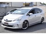 プリウスα 1.8 G 【LEDヘッド7人乗り車高調18AW】