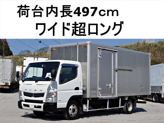 キャンター  積載2tワイド超ロングアルミバン
