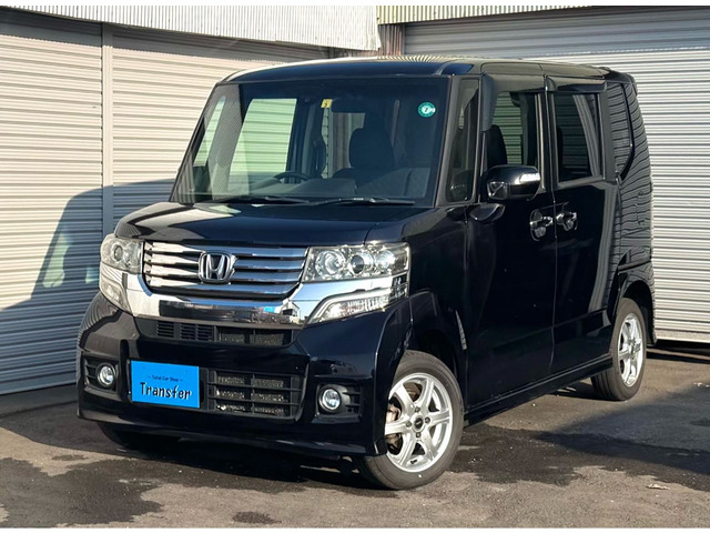 N-BOX+カスタム G ターボ Aパッケージ 4WD 検2年付ナビ両パワスラETCバックカメラ