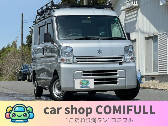 エブリイ PA ハイルーフ 地デジナビ・四脚仕様キャリア