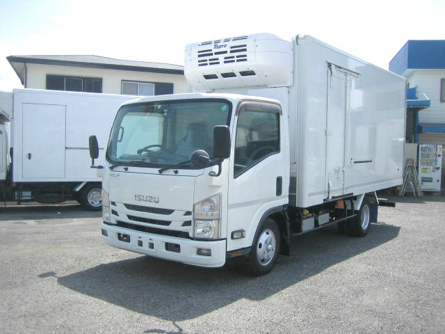 エルフ  2tロングワイド中温冷凍車・2室式