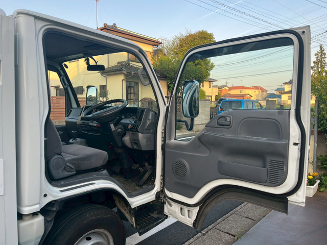 エルフィ いすゞ エルフ 平ボディ 左右垂直パワーゲート ワイド超ロング