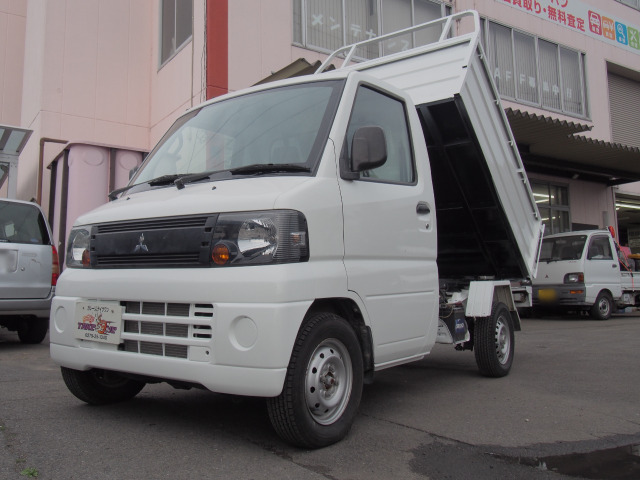 ミニキャブトラック  新明和製深ダンプ 4WD 5MT AC