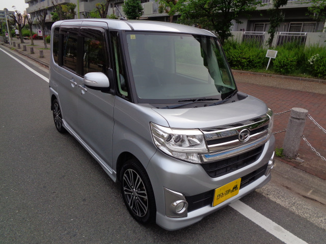 ダイハツ タントカスタム RS ワンオーナー ナビ Bluetooth ETC ダイハツ タントカスタム RS SA ナビ 地デジTV Bluetooth ETC の