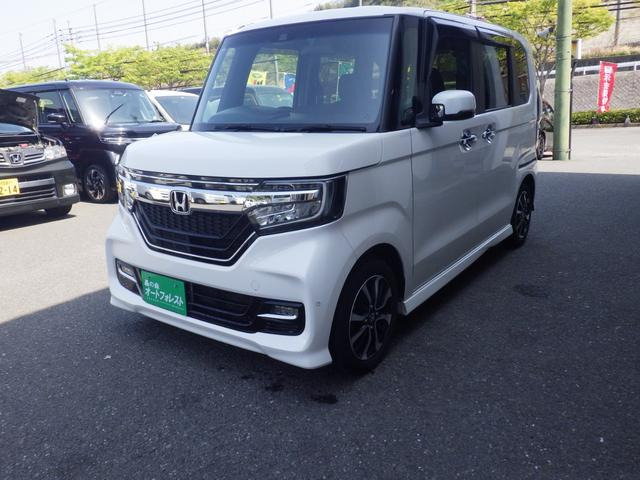N-BOXカスタム G L ホンダセンシング 純正8インチメモリーナビ バックモニター