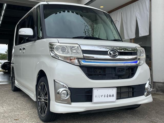 タント  カスタムRS トップエディションSAII 社外SDナビ フルセグTV