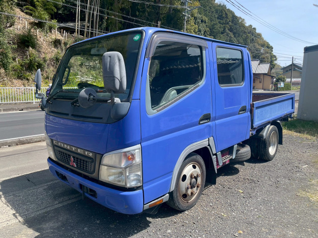 キャンター  低走行 荷台床鉄板施工中 リアアオリ新品