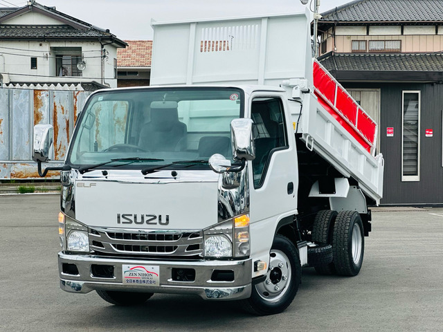 エルフ  KYOKUTO3tダンプ左電動ミラー