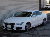 A7スポーツバック 3.0 TFSI クワトロ 4WD 車高調ローダウン 20インチ