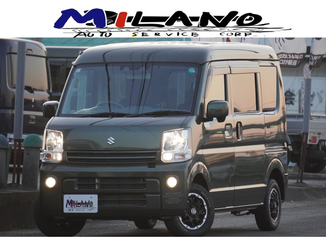 エブリイ PC ハイルーフ 4WD 社外AW・ETC・フォグランプ・ナビ