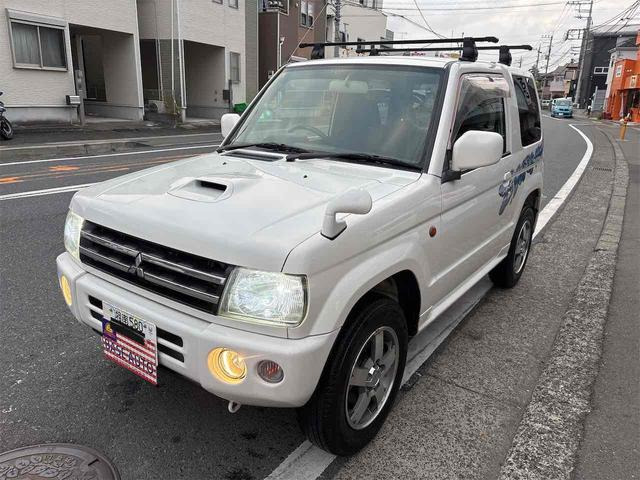 パジェロミニ アクティブフィールド エディション 4WD ETC ナビ キーレス 電動格納ミ...