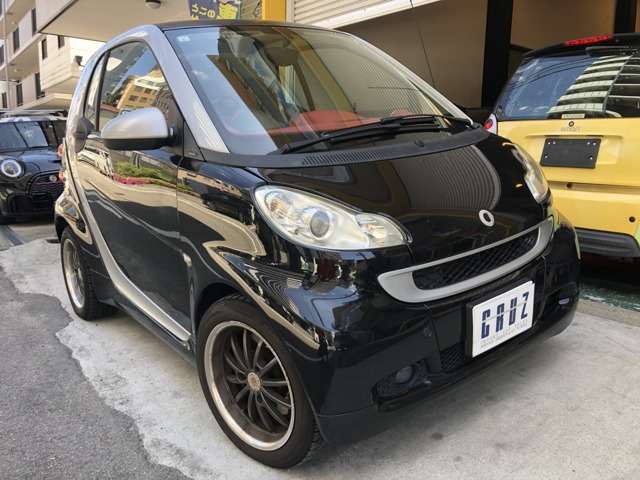 スマートフォーツークーペ  mhd 禁煙車社外アルミCD