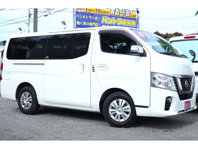 NV350キャラバン 2.0 プレミアムGX ロング 後期ナビBカメラWAC純LED後窓ヒ-タ