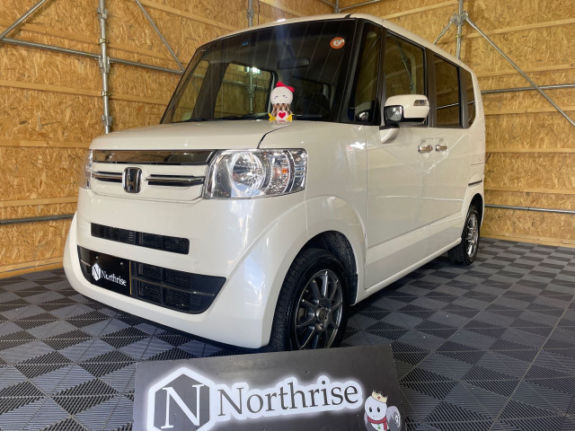 N-BOX G Lパッケージ 4WD ワンオナナビTV後カメラETCシ-トヒ-