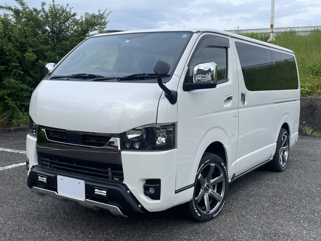 ハイエースバン 3.0 スーパーGL ダークプライム ロング ディーゼル 4WD 両側電動スラ...