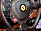 458イタリア F1 DCT EU並行/カーボンLEDステアリング/