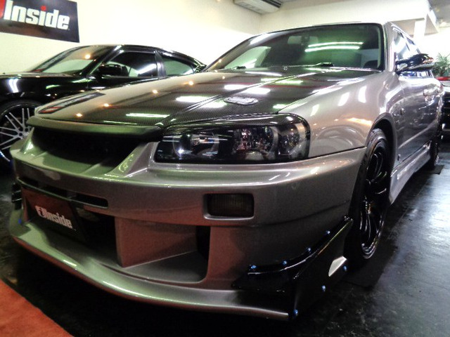 スカイライン 2.0 GT URASエアロカーボンボンネット