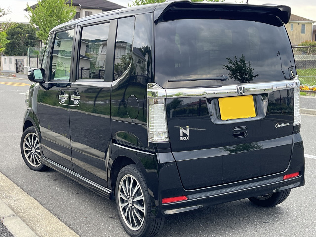 美車☆外装磨き済☆N-BOXカスタムGターボパッケージ☆両側電動スライドドア 美車☆外装磨き済☆N-BOXカスタムGターボパッケージ☆両側電動