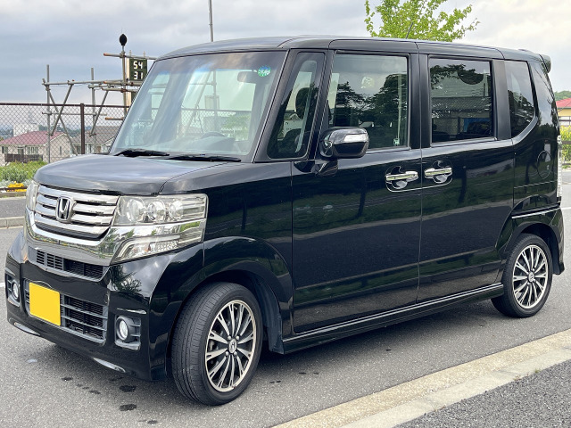 ホンダ N-BOXカスタム G ターボ パッケージ 車検2年付 ETC Gターボ の