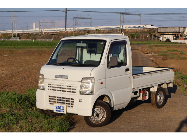 キャリイ KC エアコン パワステ 4WD 全車検時整備記録簿付 ワンオーナー