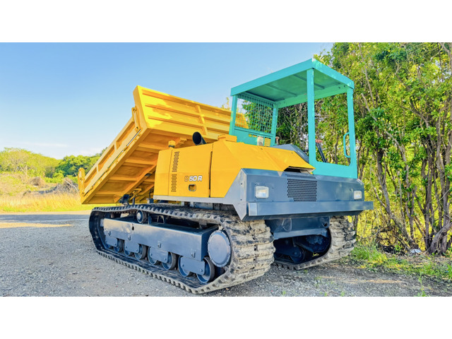 静岡県袋井市発 ヤンマーCG1 リフトダンプ クローラー新品 運搬