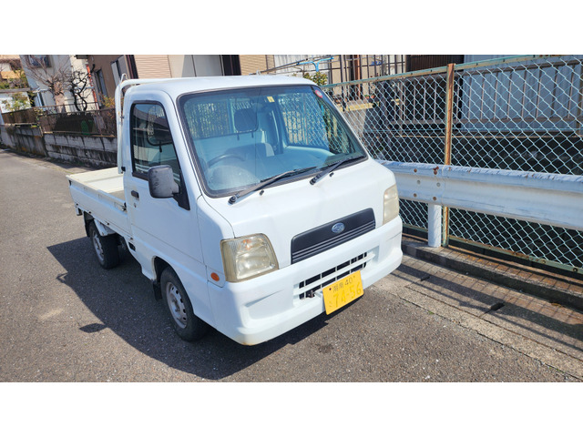 サンバートラック TB 4WD 2年車検付き、エアコン、4wd