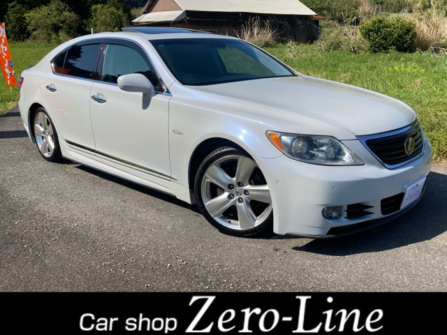 LS 460 バージョンU Iパッケージ サスコン サンルーフ エアロ ナビ