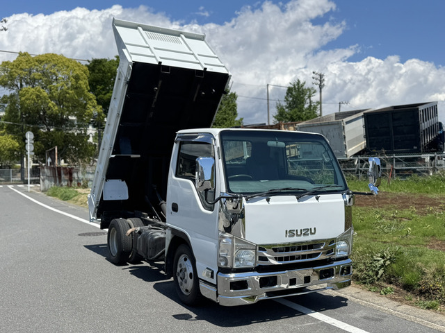 エルフ 3.0 強化ダンプ フルフラットロー ディーゼル 車検付