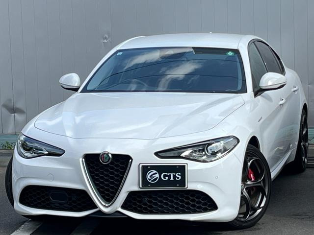 ジュリア ヴェローチェ ディーラー車 右ハンドル レッドレザー