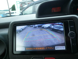 駐車も安心のバックカメラ