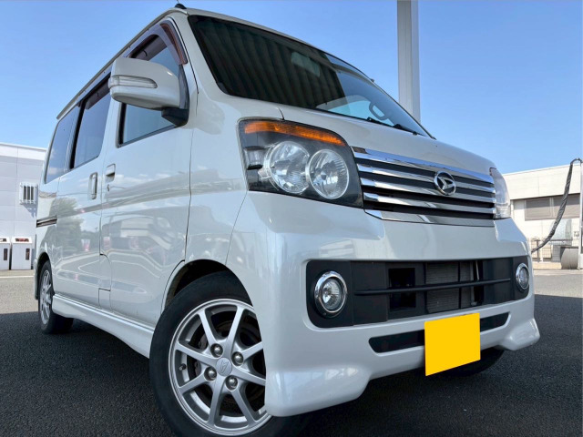 アトレーワゴン カスタムターボ RS リミテッド ☆ HDDナビ付き☆走行中DVD見れます
